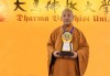 Giáo hội nhận giải thưởng tại Diễn đàn Lãnh đạo Phật giáo Thế giới lần 4
