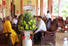Ban Dân Vận tỉnh thăm Ban Trị sự GHPGVN tỉnh trước thềm Phật Đản