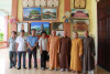 Công an tỉnh BRVT thăm và chúc mừng Phật giáo tỉnh nhân Lễ Vu Lan